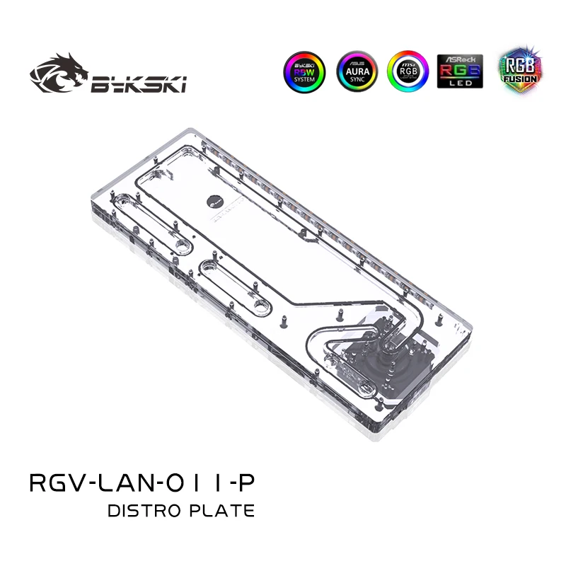 Distro Plate Ddc Pump Combo - BYKSKI Acryl Board Water Distro Plaat