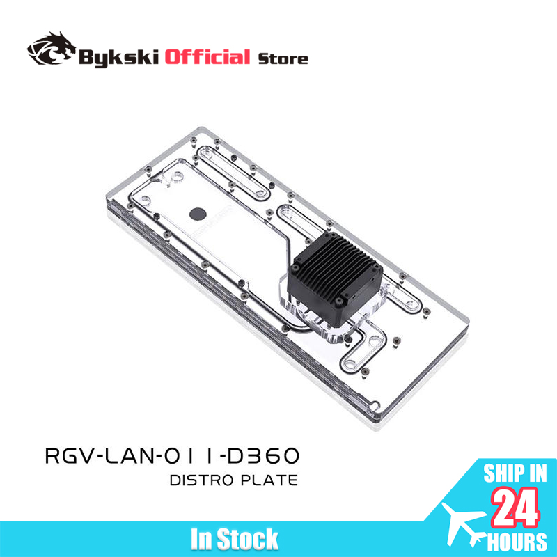 Distro Plate Ddc Pump Combo - BYKSKI Distro Plate Acrylplaat Waterway Board