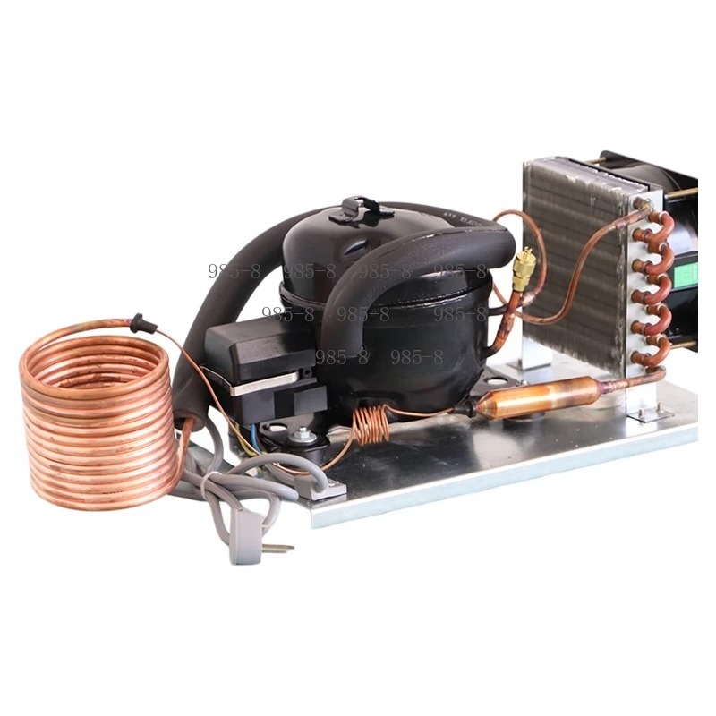 Chiller Water Cooling System Pc - 220V QD30W Compacte waterkoeler Micro-compressor koelsysteem,