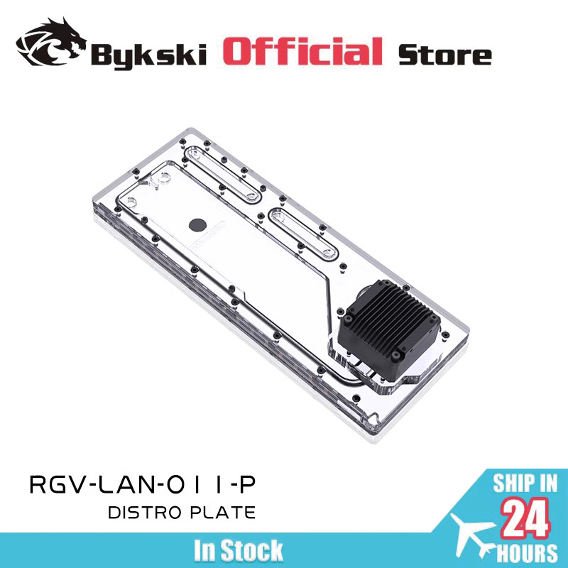 Distro Plate Ddc Pump Combo - BYKSKI RGV-LAN-O11-P Acrylplaat Waterdistro Plaat Gebruik