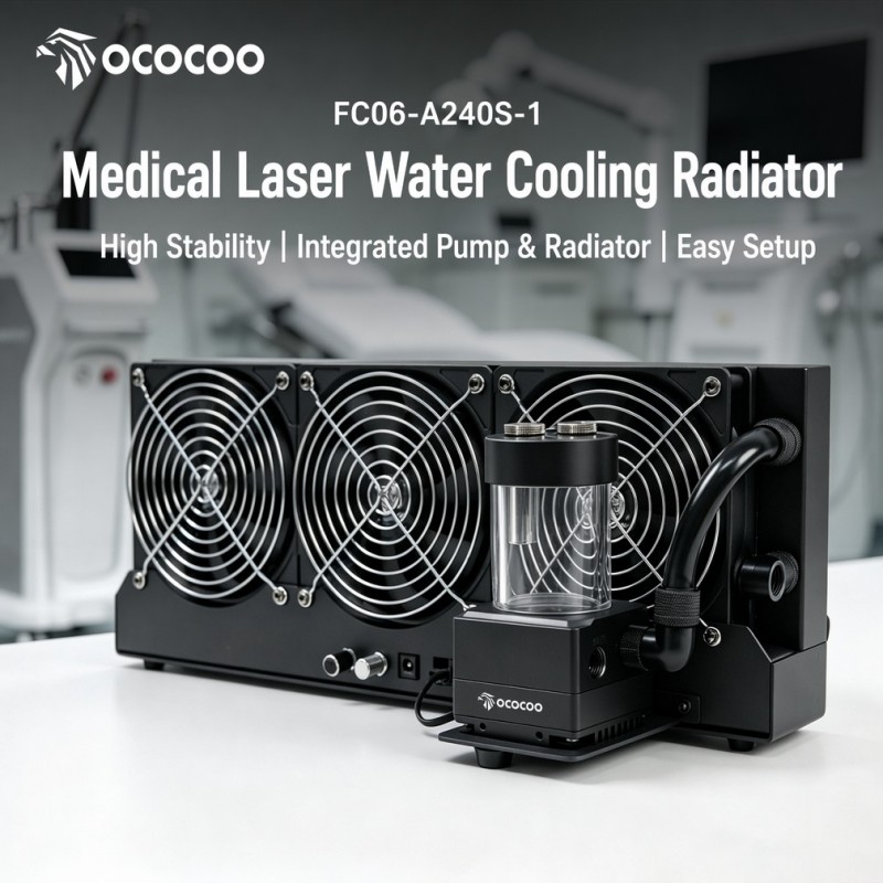 External Radiator Water Cooling Kit - OCOCOO 360mm externe radiator waterkoelset Industriële