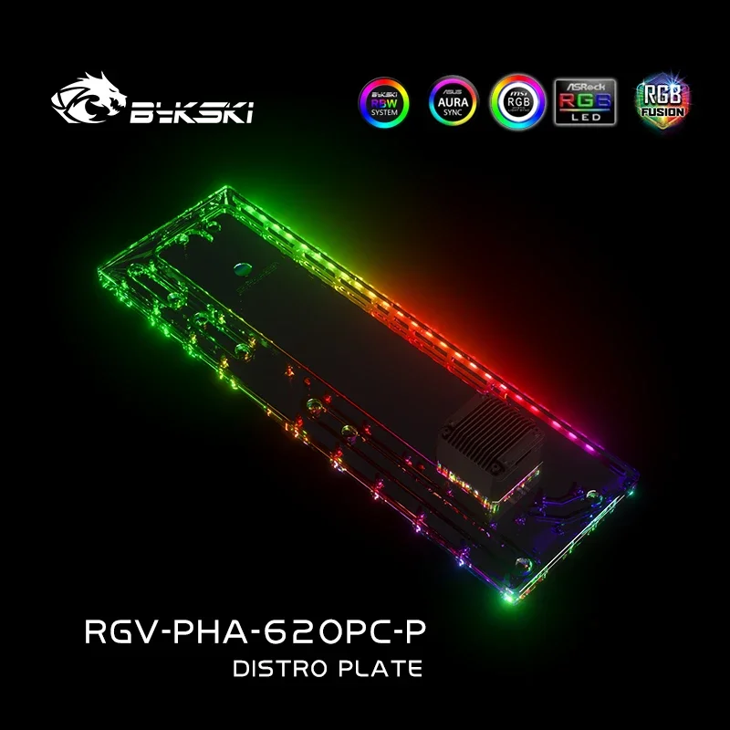 Distro Plate Ddc Pump Combo - Bykski Acryl Distro Plaat/Board Reservoir voor