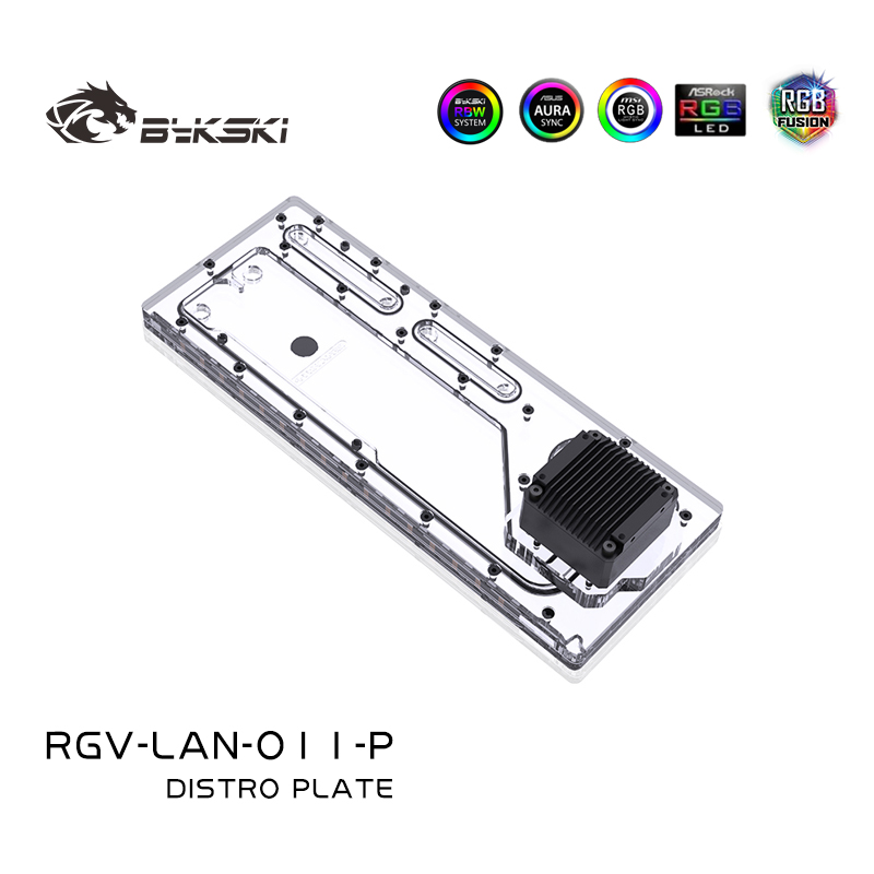 BYKSKI Acryl Board Water Distr - Distro Plate Ddc Pump Combo recensie en prijs