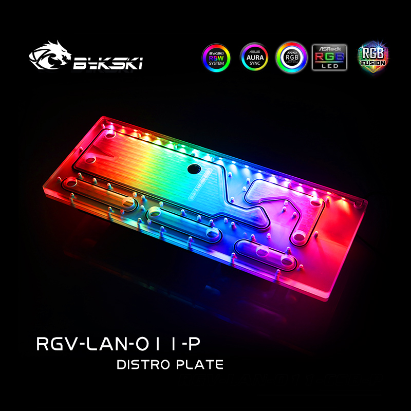 BYKSKI RGV-LAN-O11-P Acrylplaa - Distro Plate Ddc Pump Combo recensie en prijs