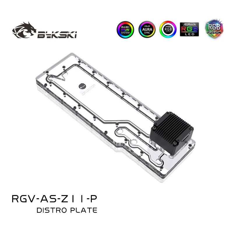 BYKSKI RGV-AS-Z11-P Acryl Tank - Distro Plate Ddc Pump Combo recensie en prijs