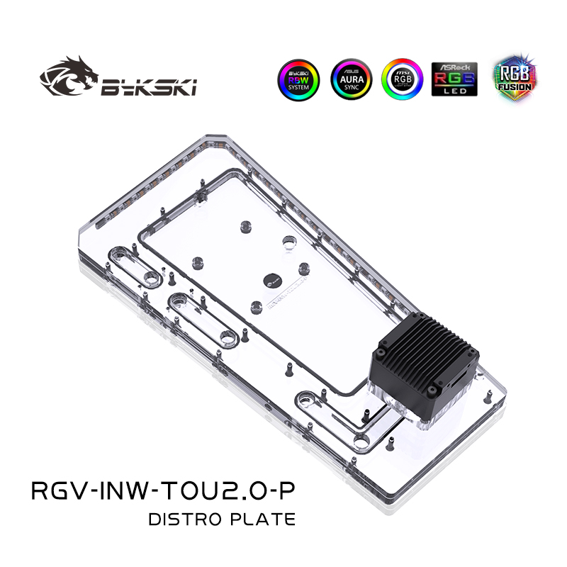 BYKSKI RGV-INW-TOU2.0-P Acrylp - Distro Plate Ddc Pump Combo recensie en prijs