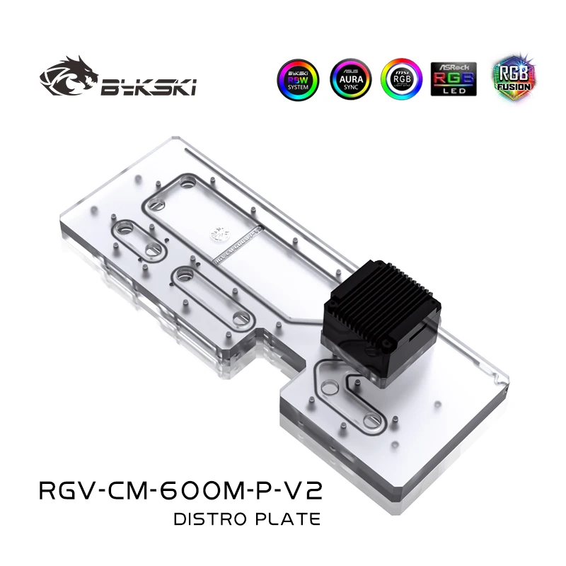BYKSKI Acryl Tank gebruik voor - Distro Plate Ddc Pump Combo recensie en prijs