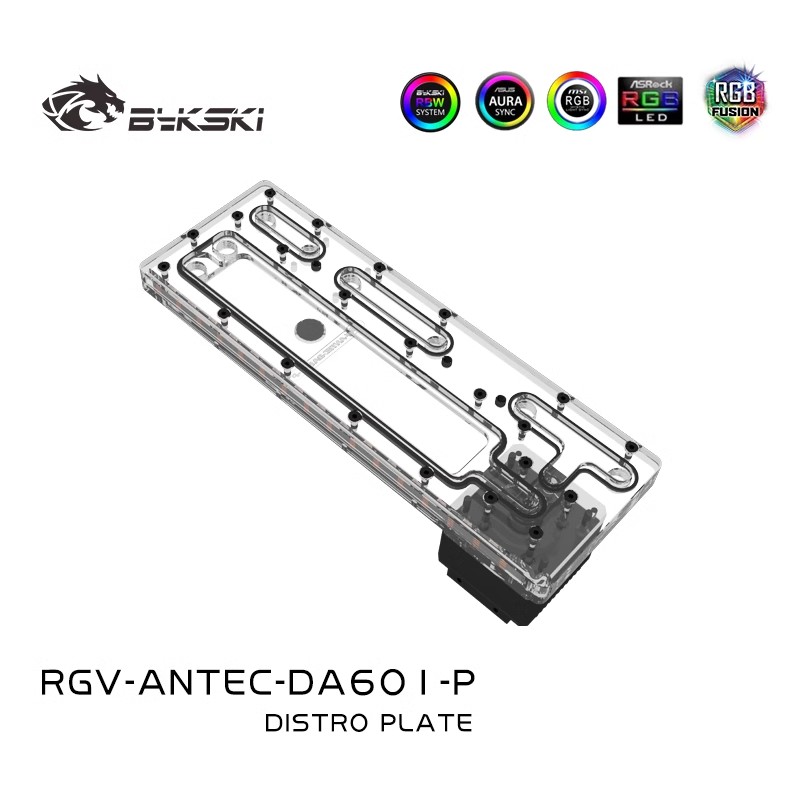 BYKSKI Acryl Waterway Board fi - Distro Plate Ddc Pump Combo recensie en prijs