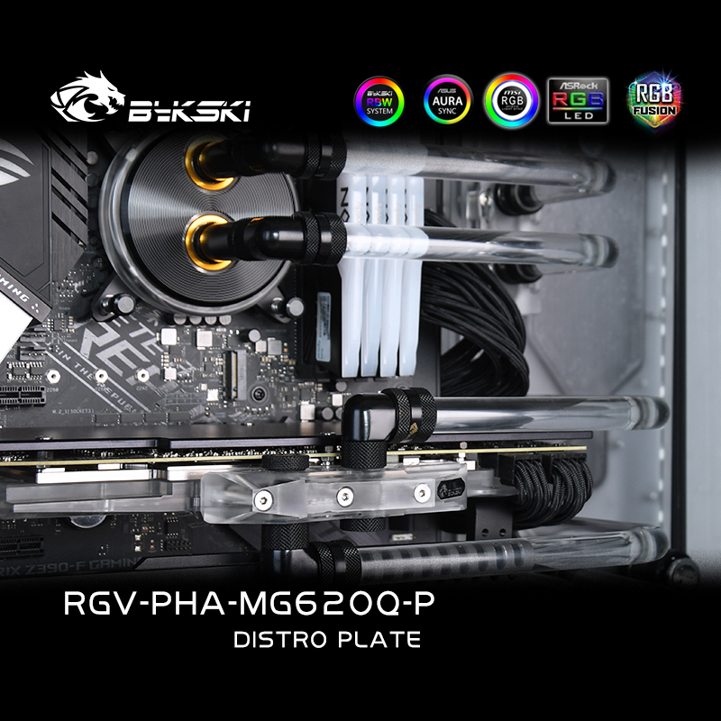 BYKSKI Acryl Tank gebruik voor - Distro Plate Ddc Pump Combo recensie en prijs