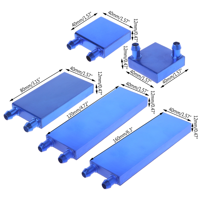 40 80 120 160Mm Aluminium Wate - Chiller Water Cooling System Pc recensie en prijs