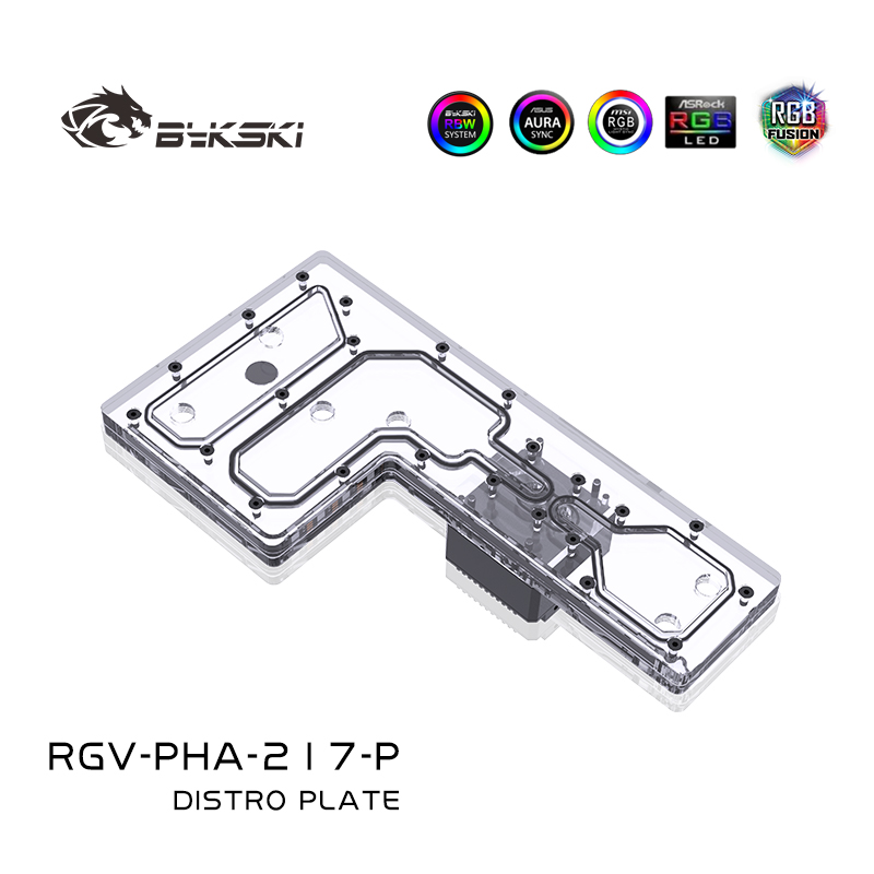 Bykski RGV-PHA-217-P Acryl Dis - Distro Plate Ddc Pump Combo recensie en prijs