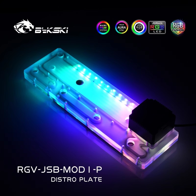 BYKSKI Acryl Board Water Chann - Distro Plate Ddc Pump Combo recensie en prijs